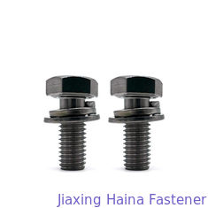 A2 A4 Fasteners  Phillips Drive Hex Head Machine Screws With Washer
