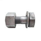 M30 Hot Dip Galvanized Spring Lock Washers สตั๊ด hex Bolts and Nuts