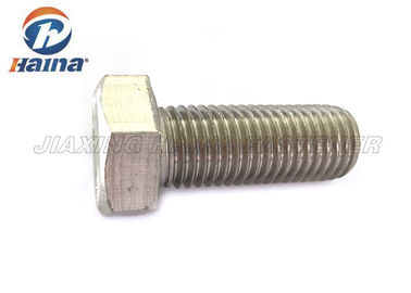 304 316 หัวสเตนเลสสตีล ASME เกลียวขวามือนิ้ว Bolt