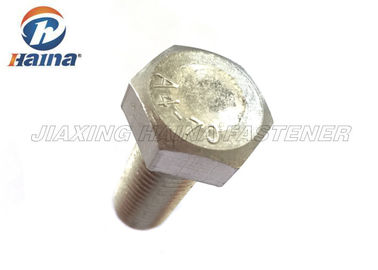 304 316 หัวสเตนเลสสตีล ASME เกลียวขวามือนิ้ว Bolt