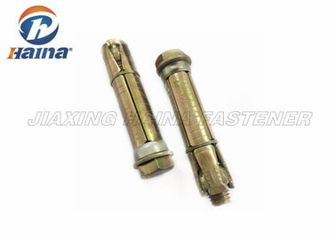 Gr.8.8 ชุบสังกะสีเสริม M20 Heavy Duty ที่มีสังกะสีเสริมด้วยเครื่องซักผ้า
