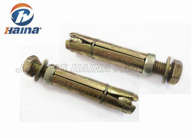 Gr.8.8 ชุบสังกะสีเสริม M20 Heavy Duty ที่มีสังกะสีเสริมด้วยเครื่องซักผ้า