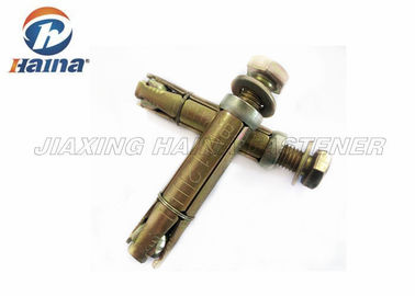 Gr.8.8 ชุบสังกะสีเสริม M20 Heavy Duty ที่มีสังกะสีเสริมด้วยเครื่องซักผ้า