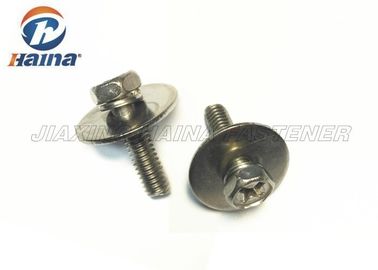 เกลียวเมตริก A2 A4 สเตนเลสสตีล Sems Screws สกรูหัวจมหกเหลี่ยม
