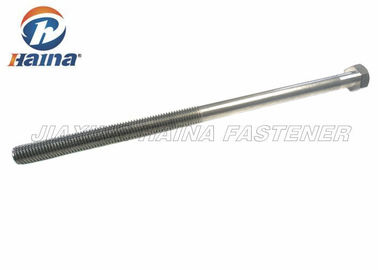 SS304 SS316 ASTM F593E เกลียวยาวเต็มรูปแบบ เหล็กโครงสร้าง หกเหลี่ยม Bolt