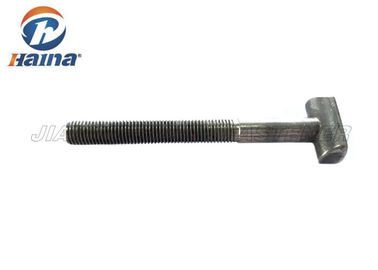 Hammer Head Screw Custom Fasteners Carbon Steel Plain Finish For Railway