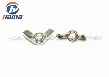 สแตนเลส 316 สีธรรมดา M12 น็อตหัวปีกสำหรับ Metal Buliding