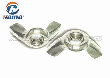 สแตนเลส 316 สีธรรมดา M12 น็อตหัวปีกสำหรับ Metal Buliding
