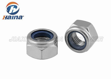 สแตนเลส 304 DIN985 DIN982 เมตริก Thead Hex Nylon Inset Lock Nuts