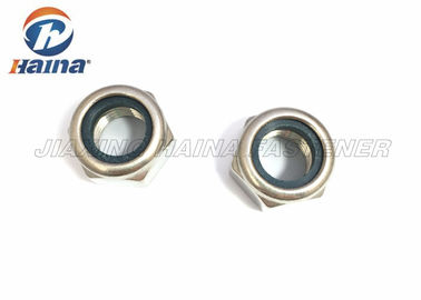 สแตนเลส 304 316 DIN985 ทู่ Hex Nylon Inset Lock Nuts