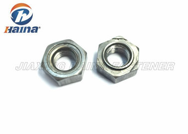 Plain Finish Hex Head Nuts Carbon Steel Gr4 For Mechanics Industry OEM / ODM