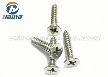DIN 7982 สแตนเลส 304 สกรูหัวจมฟิลลิปสกรูด้วยตัวเอง