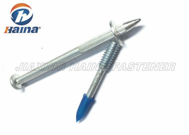 เล็บคอนกรีตเหล็กเหล็กกล้าคาร์บอนขัดเงาสำหรับฝ้าเพดาน OEM / ODM