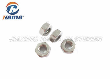 DIN 934 316 304 สเตนเลสสตีลเกลียวละเอียดสำเร็จรูป Hex Nuts สำหรับเครื่องจักร
