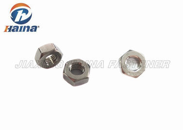 A4 สแตนเลส 316 สำเร็จรูป Hex Nuts เกลียวหยาบสำหรับโครงสร้าง