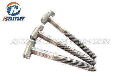 Hammer Head Screw Custom Fasteners Carbon Steel Plain Finish For Railway