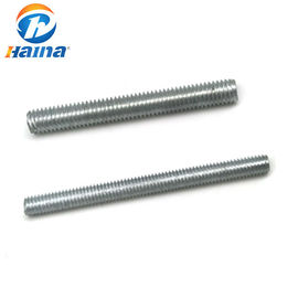 ASTM B7M B8M B7 B8 เหล็กกล้าคาร์บอน 4.8 8.8 แกนเกลียวชุบสังกะสี