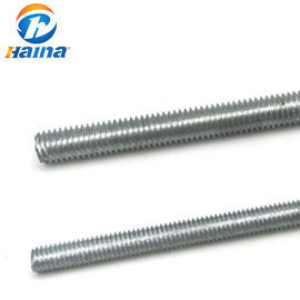 ASTM B7M B8M B7 B8 เหล็กกล้าคาร์บอน 4.8 8.8 แกนเกลียวชุบสังกะสี