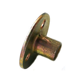 ฐานกลมชุบสังกะสีเหลือง M10 T Type Tee Nut พร้อมฐานกลม 3 รู