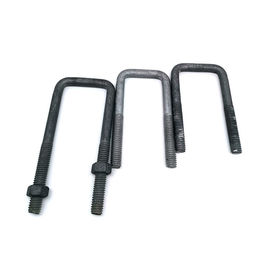 DIN3570 มาตรฐานความแข็งแรงสูง HDG เหล็กกล้าคาร์บอน U รูปร่าง Bolt and nut
