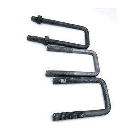 DIN3570 มาตรฐานความแข็งแรงสูง HDG เหล็กกล้าคาร์บอน U รูปร่าง Bolt and nut