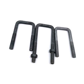 DIN3570 มาตรฐานความแข็งแรงสูง HDG เหล็กกล้าคาร์บอน U รูปร่าง Bolt and nut