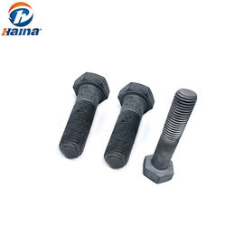 สลักเกลียวหัวหกเหลี่ยม DIN 933 GB5783, 10.9 Hex Bolt Hot Dip Galvanzing