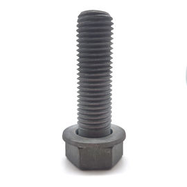 เกรด 4.8 6.8 M16 จุ่มร้อนชุบสังกะสีไฟฟ้ากำลังฟิตติ้ง Hex Head Bolt
