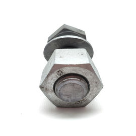 ราคาโรงงาน ASTM A490 Hot Dip Galvanized Hex Head Bolts and Washers