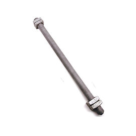 HDG Double End Carbon Steel 4.8 5.8 สลักเกลียวสำหรับทาวเวอร์และฮาร์ดแวร์