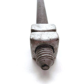 HDG Double End Carbon Steel 4.8 5.8 สลักเกลียวสำหรับทาวเวอร์และฮาร์ดแวร์