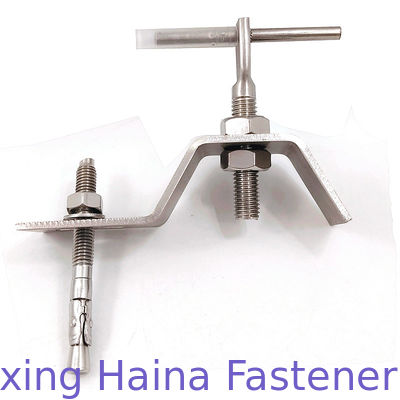 สแตนเลส SS304 SS316 ผนังม่านธรรมดาหุ้มหิน Soffit Anchor