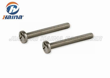 Stainless Steel Machine Screws Cross Recessed Pan Head For Electric Products