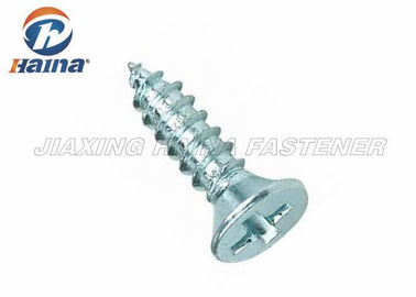 Black Oxide Carbon Steel DIN7982 Phillips Countersunk Head Self Tapping Screw