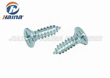 Black Oxide Carbon Steel DIN7982 Phillips Countersunk Head Self Tapping Screw
