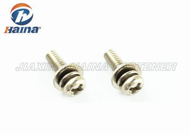 Cross Recessed Stainless Steel 304 316 Pan Head Screws and Washers