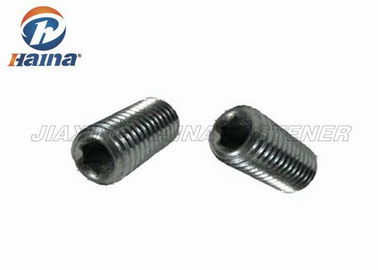 DIN916 Black Machine Screws , Carbon Steel Hexagon Socket Set Screw with Cup Point